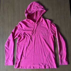 Vineyard Vines Long Sleeve Lightweight Hoodie - Size Medium